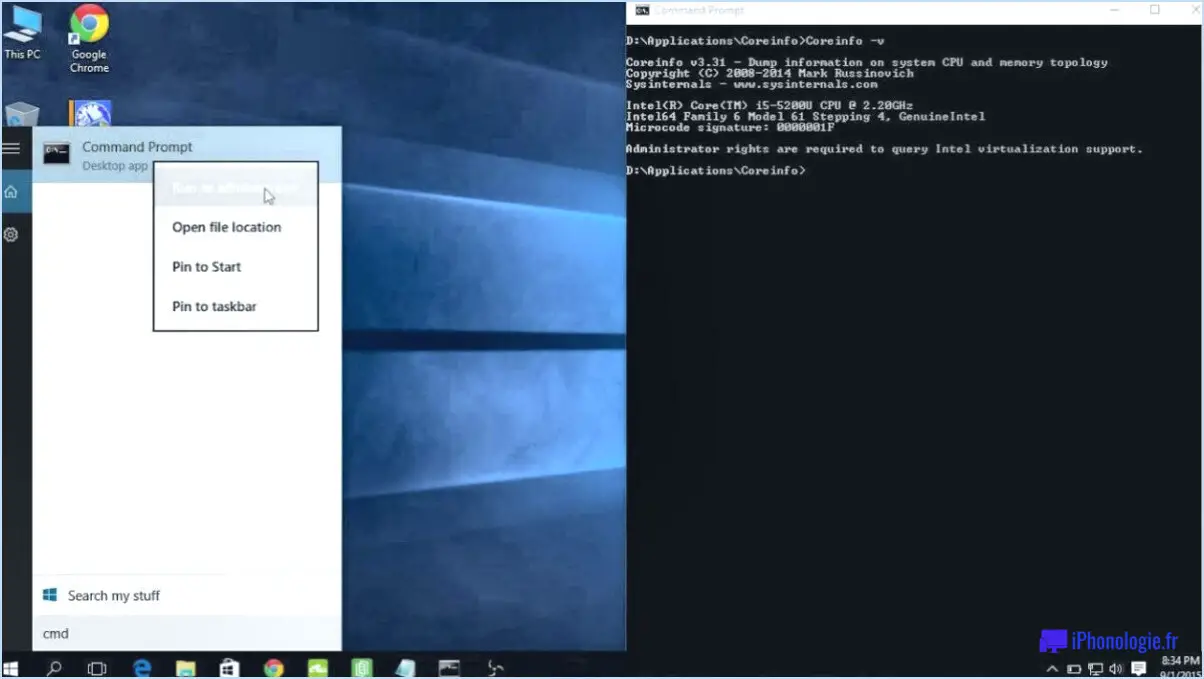 Utiliser la boîte de commande run pour démarrer des programmes en tant qu'administrateur dans windows 10?