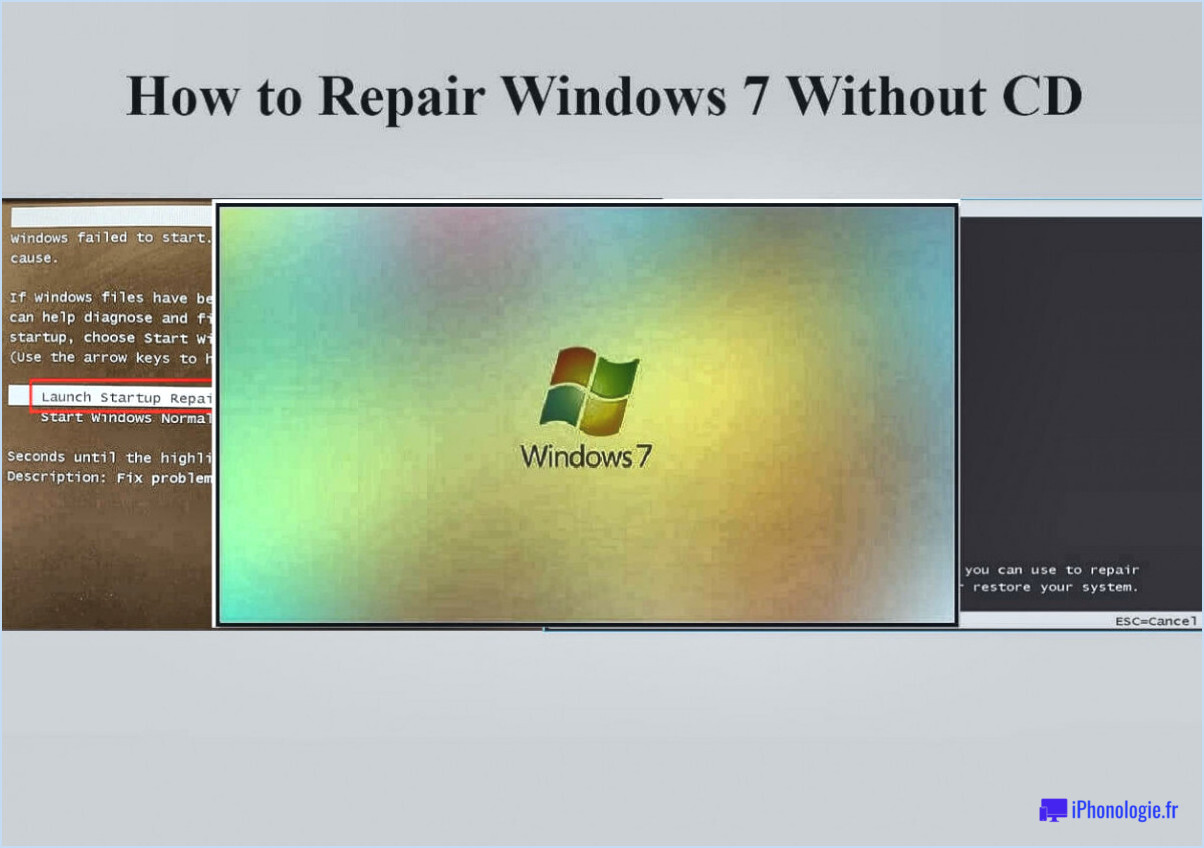 Comment effacer windows 7 sans réinstaller?