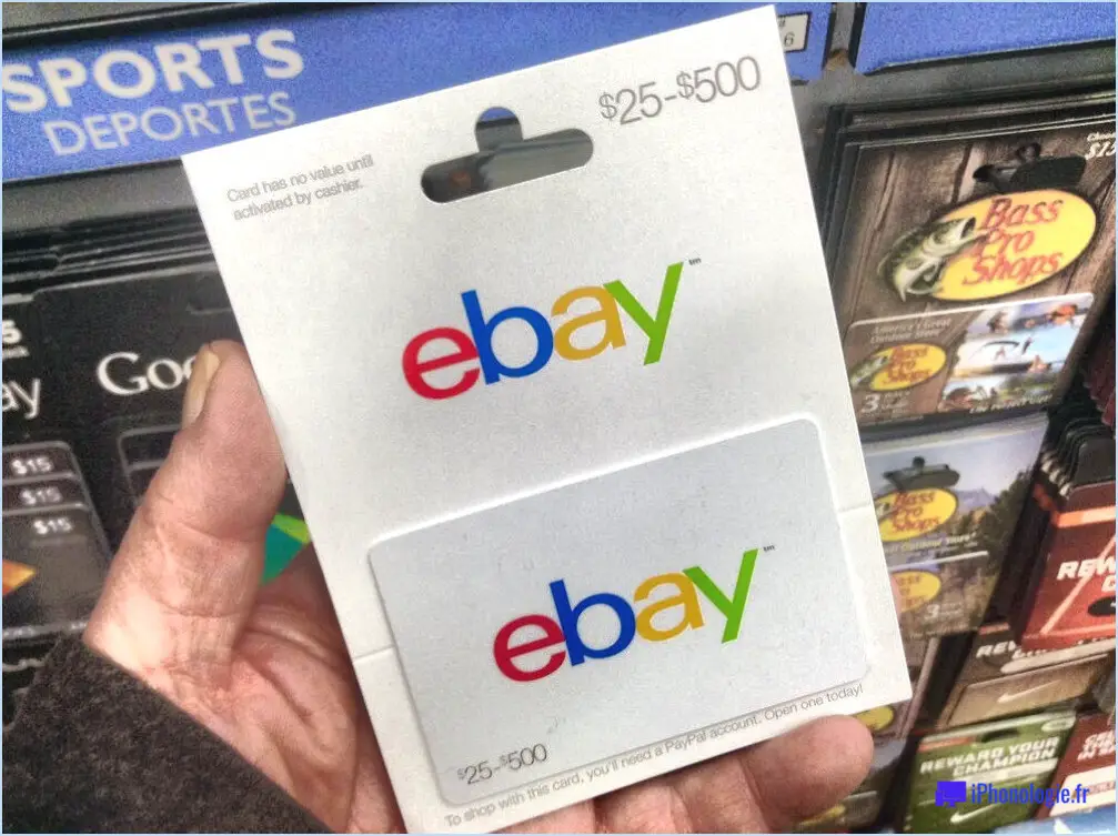 Comment modifier les données d'une carte sur eBay?