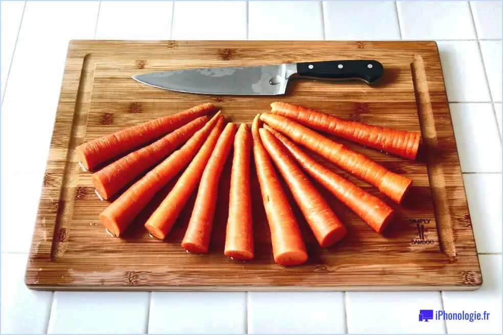 Comment nettoyer les carottes?