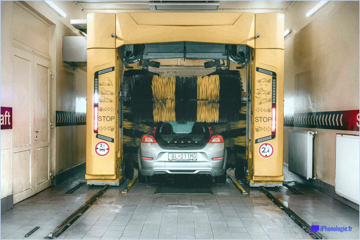 Comment tromper une machine à laver les voitures?