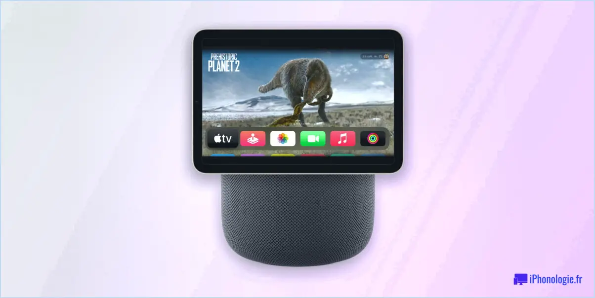 tvOS 17.4 beta révèle qu'Apple est proche de sortir un HomePod avec un écran.
