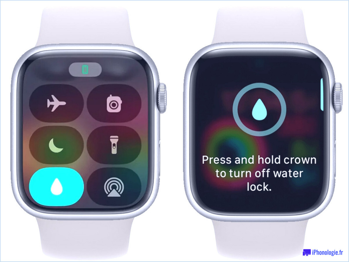 Comment verrouiller l'écran Apple Watch pour éviter une entrée tactile accidentelle