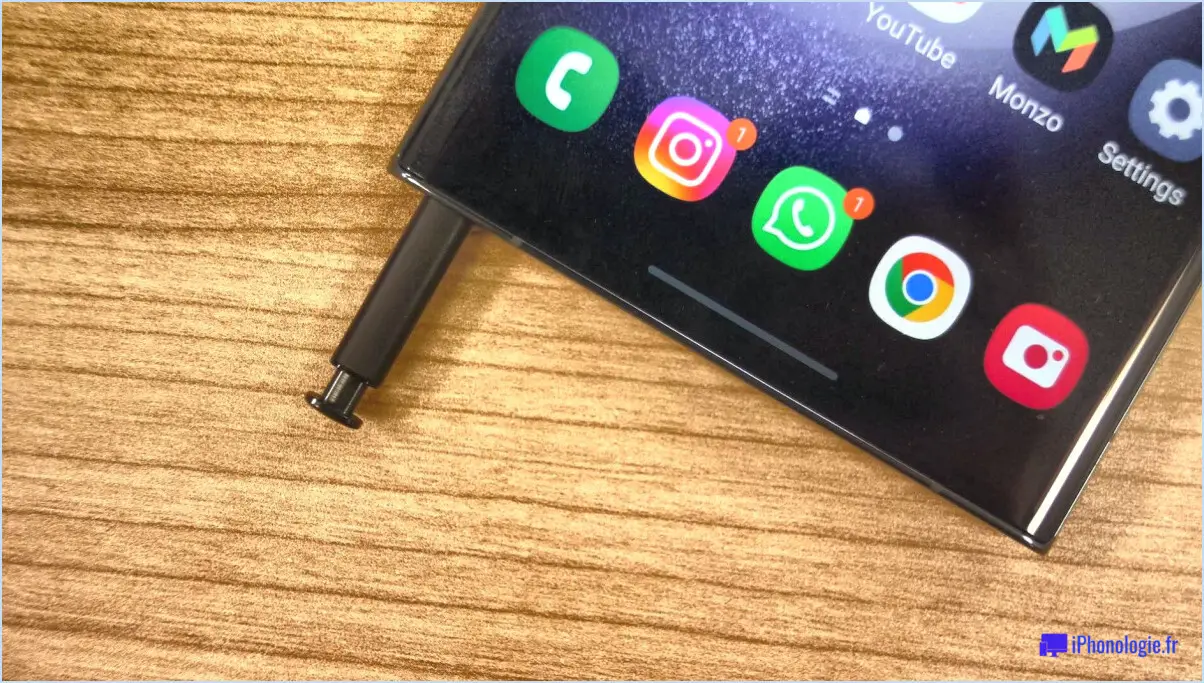 Comment appairer le stylo S Pen avec la tablette Galaxy Tab S8?