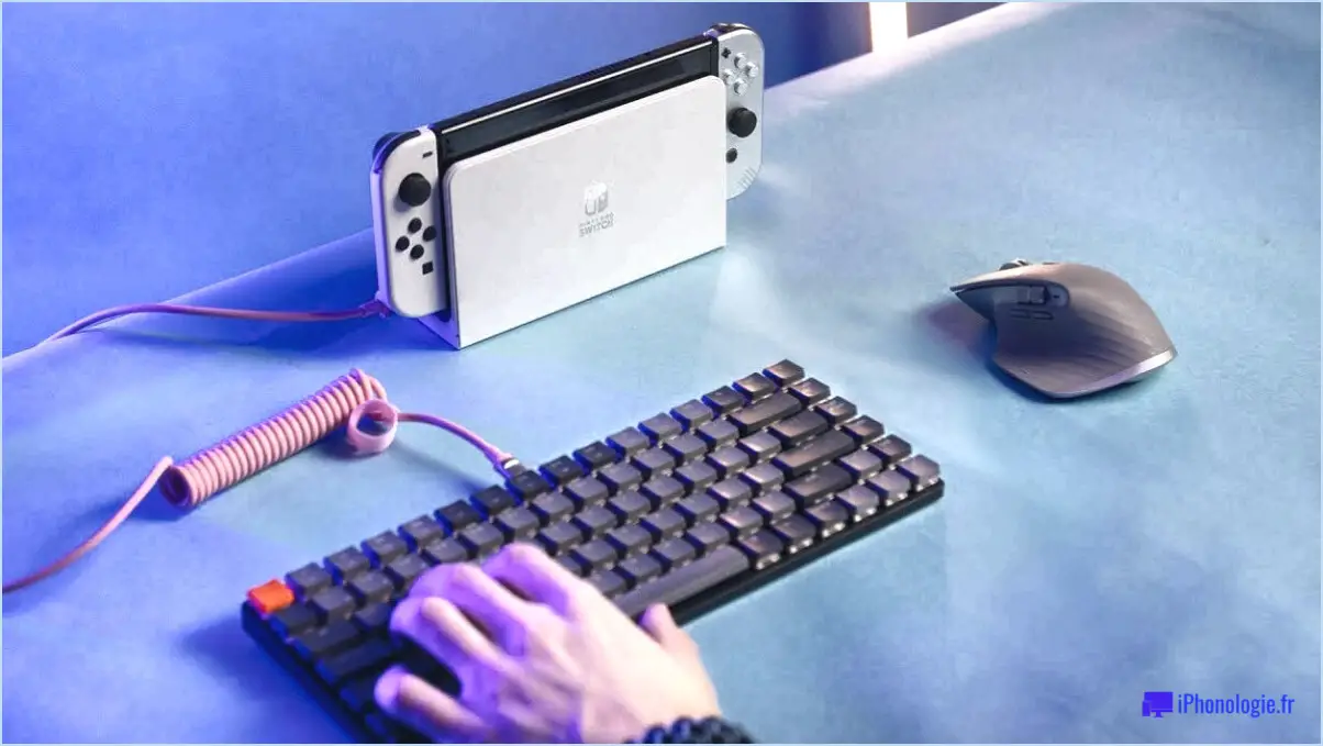 Comment connecter un clavier et une souris à la Nintendo Switch?
