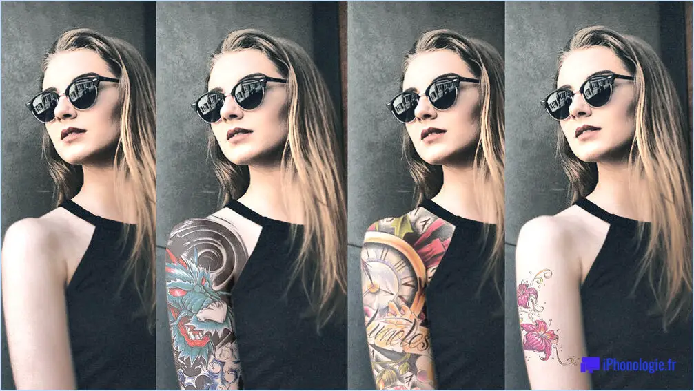 Comment enlever les tatouages dans photoshop?