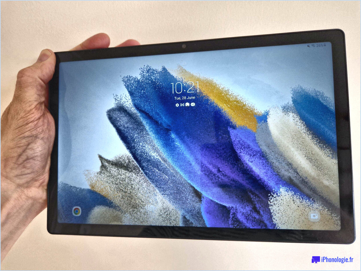 Comment faire une capture d'écran sur Samsung Galaxy Tab S8?