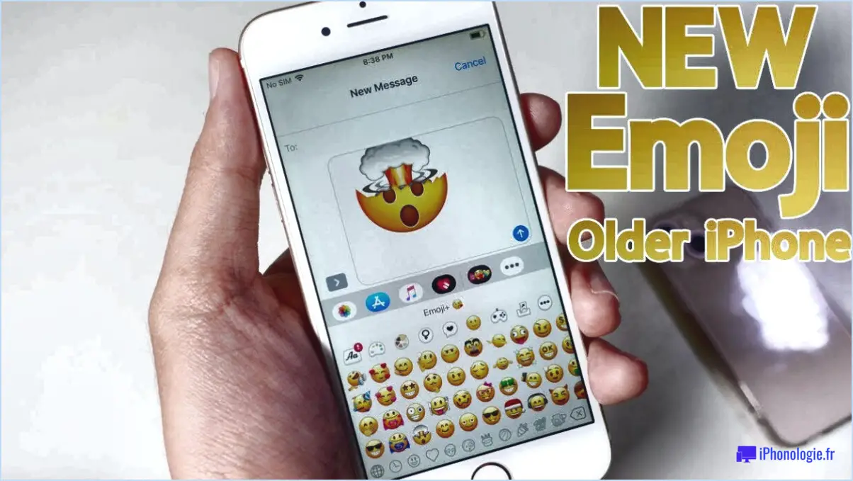 Comment obtenir plus d'emojis sur l'iphone?