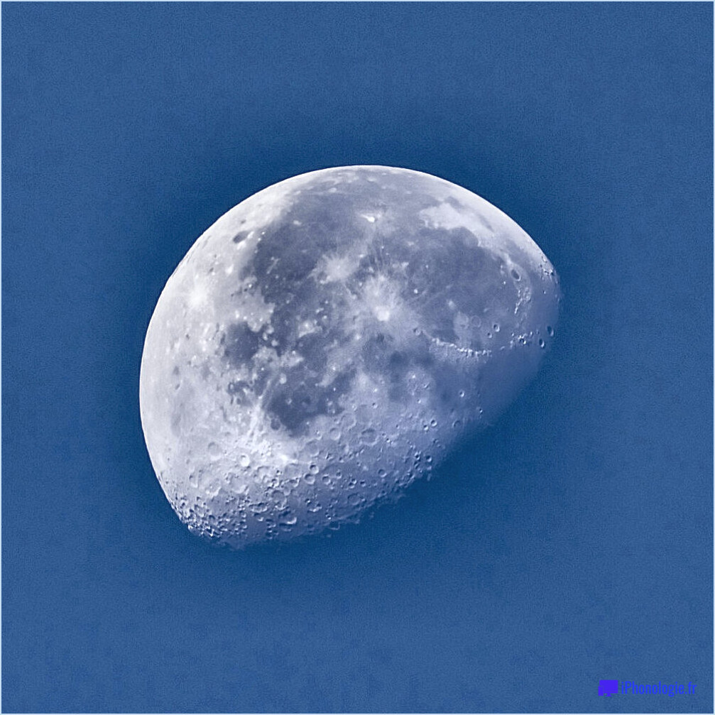 Comment prendre une photo de la lune avec l'iphone xr?