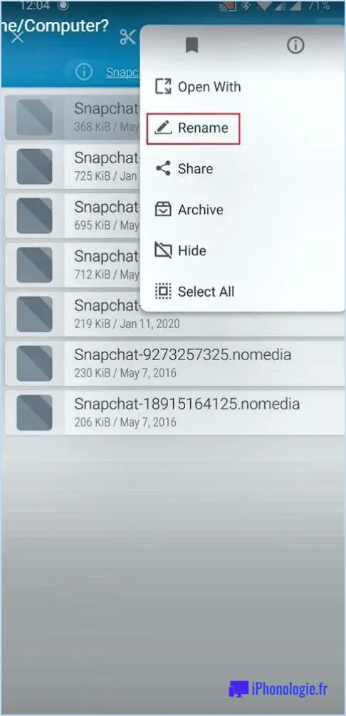 Comment récupérer des vidéos snapchat supprimées sur iphone?