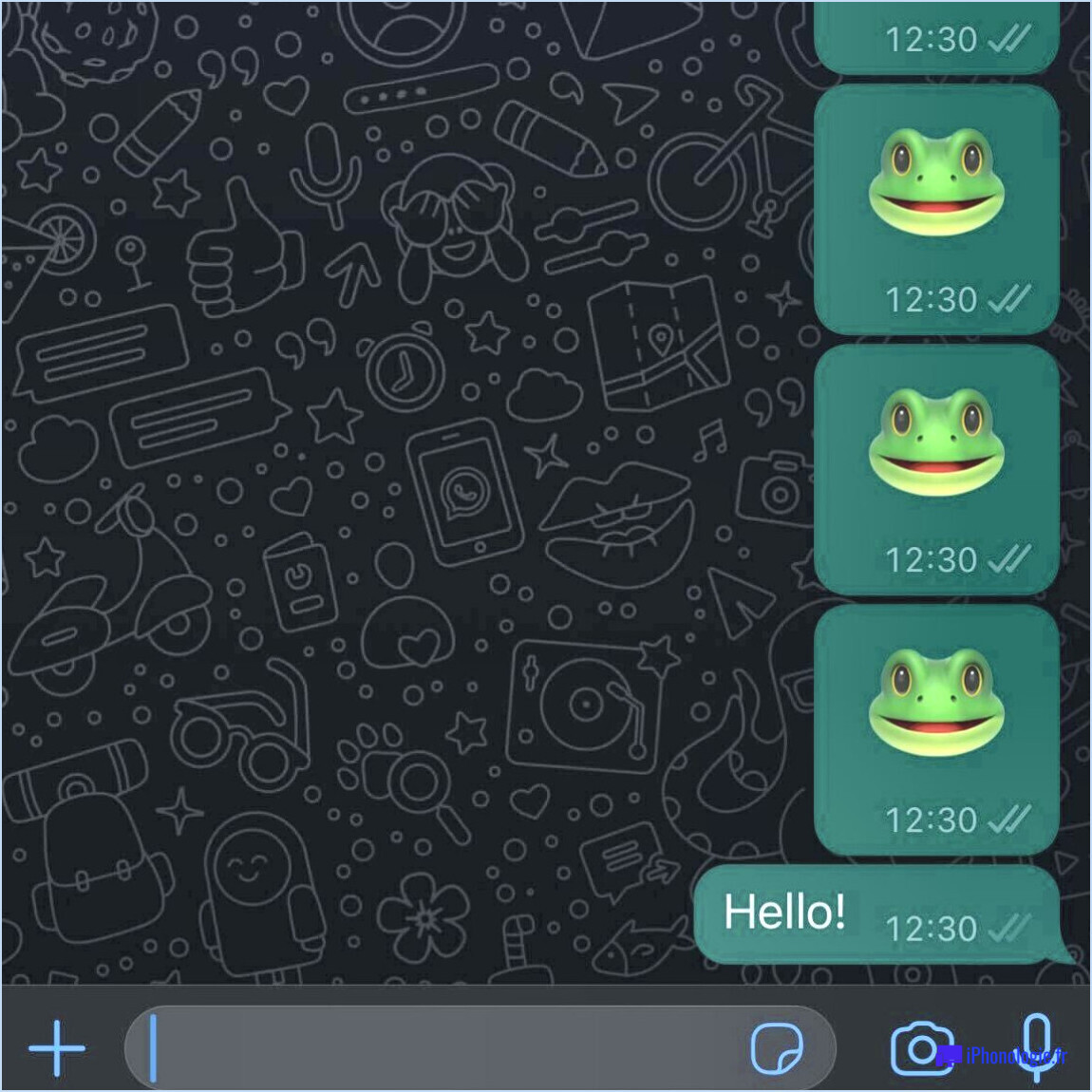 Comment répondre à un message de bienvenue sur un groupe whatsapp?