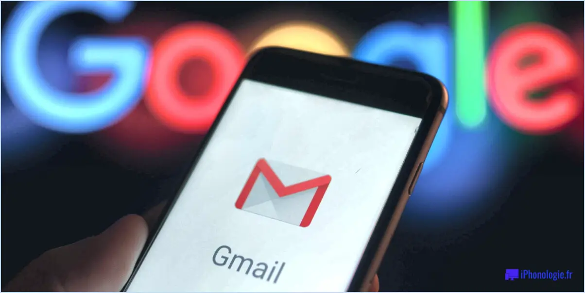Comment résoudre le problème de l'ouverture de gmail qui ne fonctionne pas dans edge?