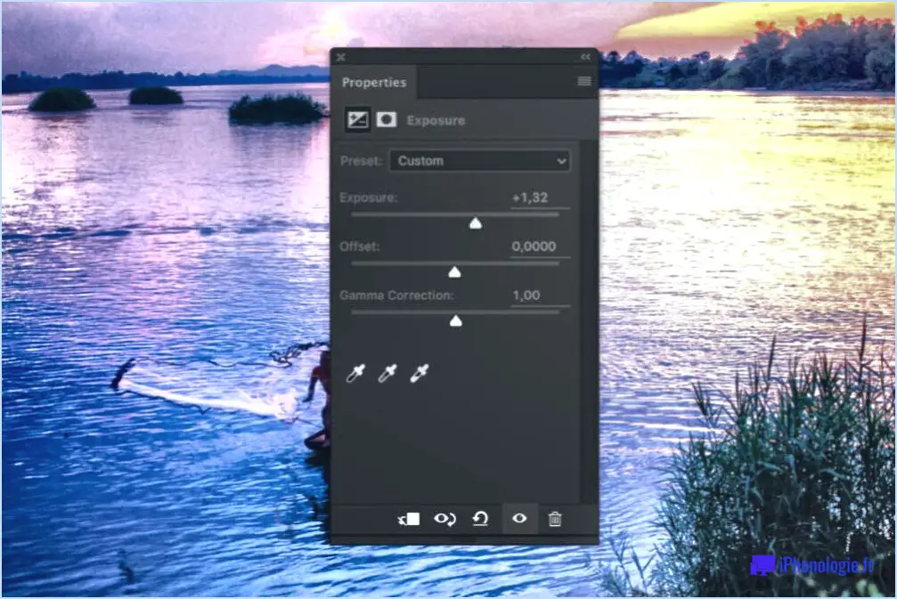 Comment utiliser les calques d’exposition dans Photoshop?