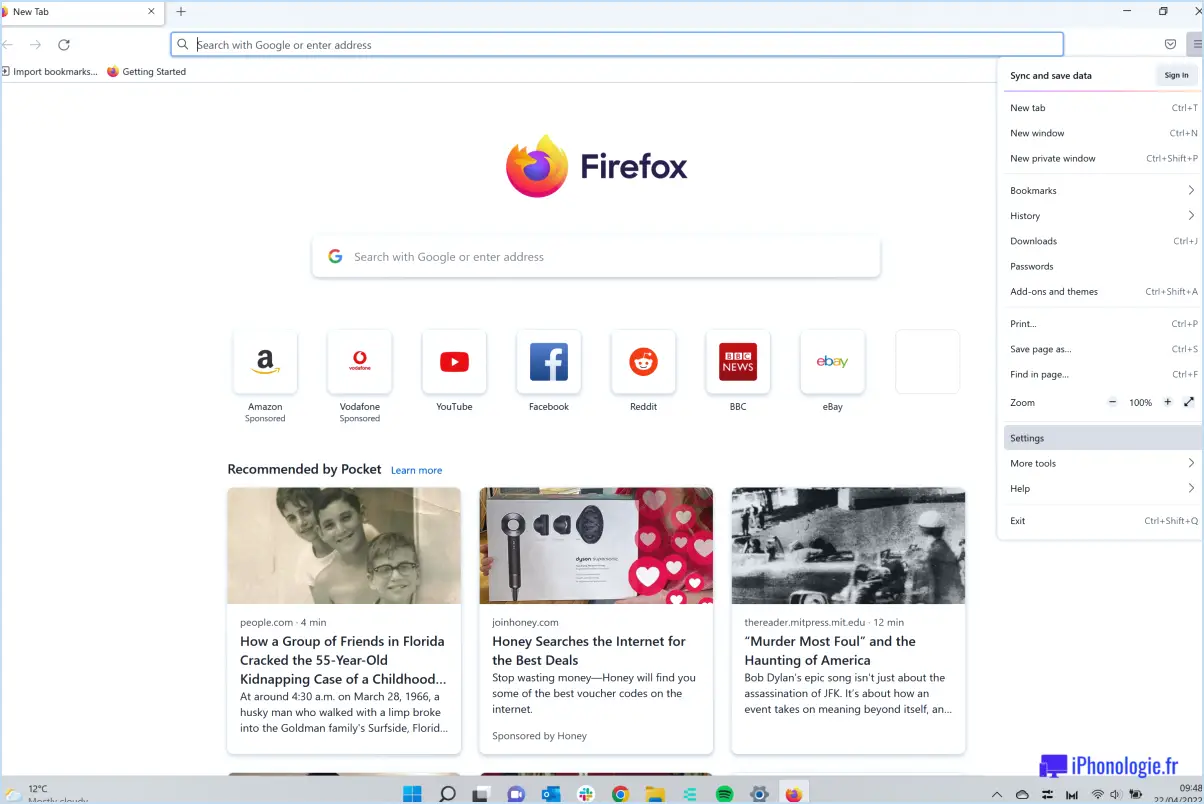 Firefox : Effacer l'historique des URL de la barre d'adresse?