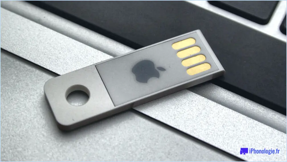 MacOS : Comment formater une clé USB?
