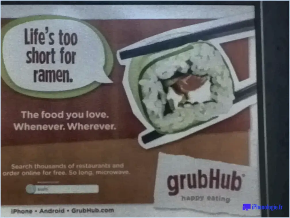 Peut-on être licencié de Grubhub?