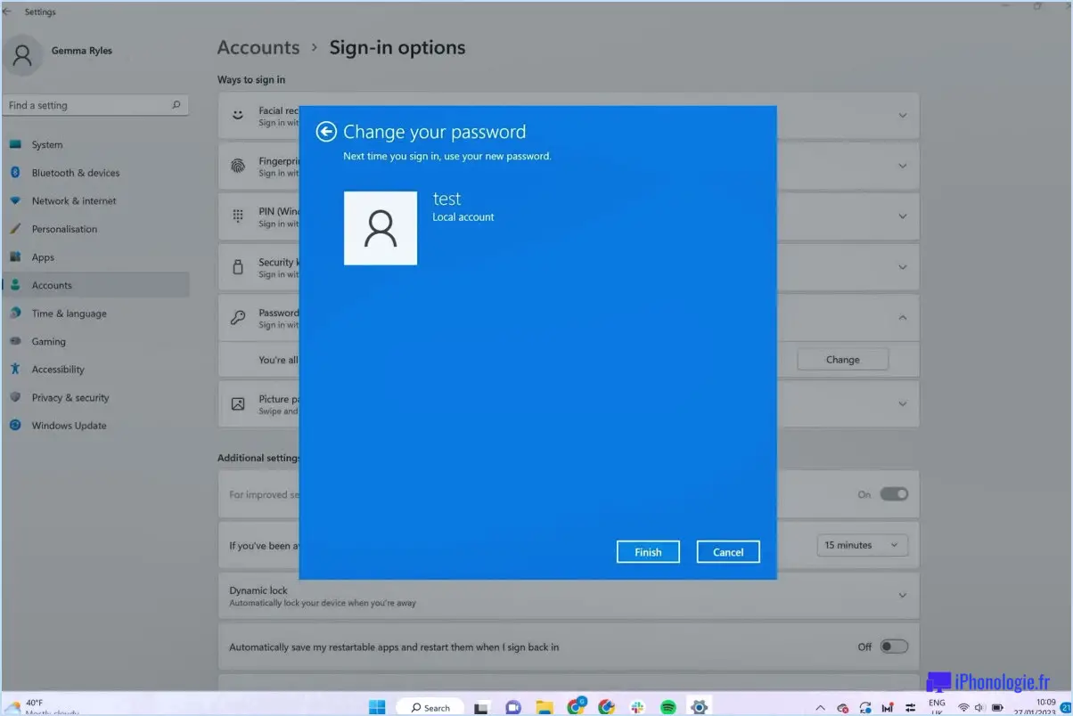 Puis-je démarrer Windows 10 sans mot de passe?