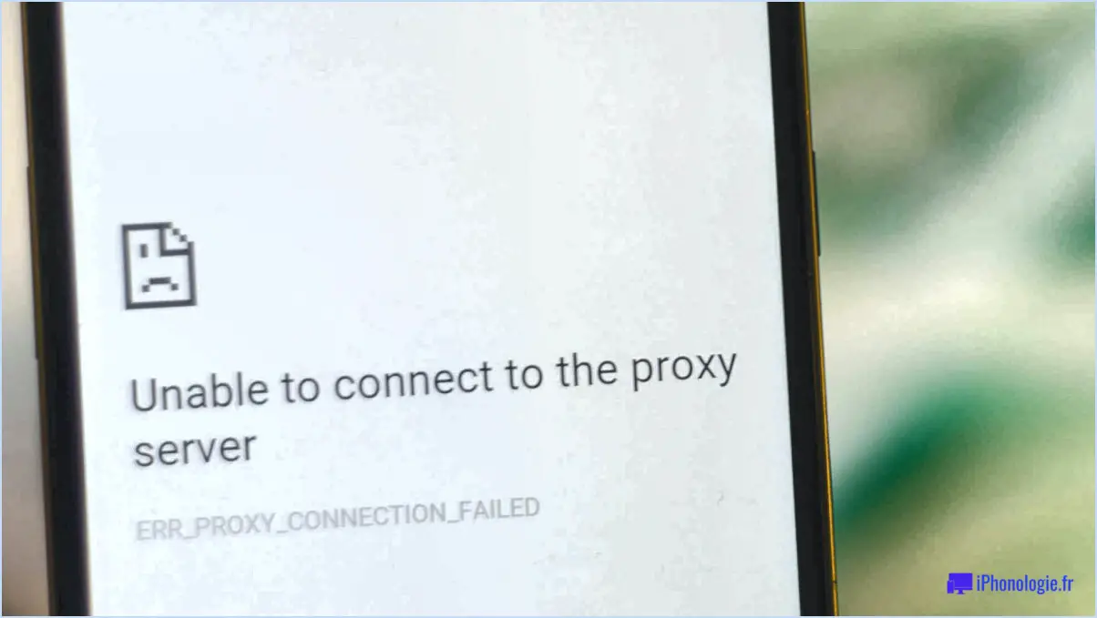 Que signifie serveur proxy sur ps4?