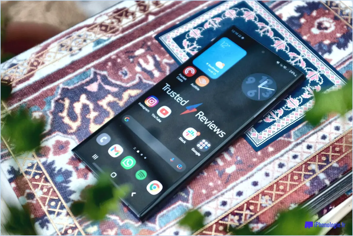 Samsung Galaxy s10 : configurer l'heure de verrouillage automatique?