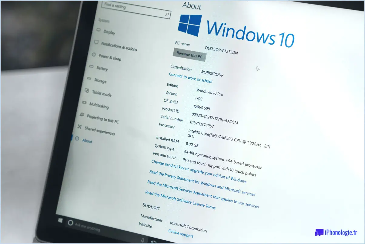 Windows 10 : comment configurer la mise à l'échelle du texte?