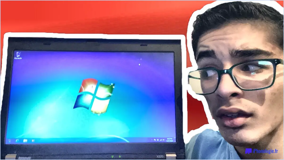 Windows 7 est-il encore utilisable?