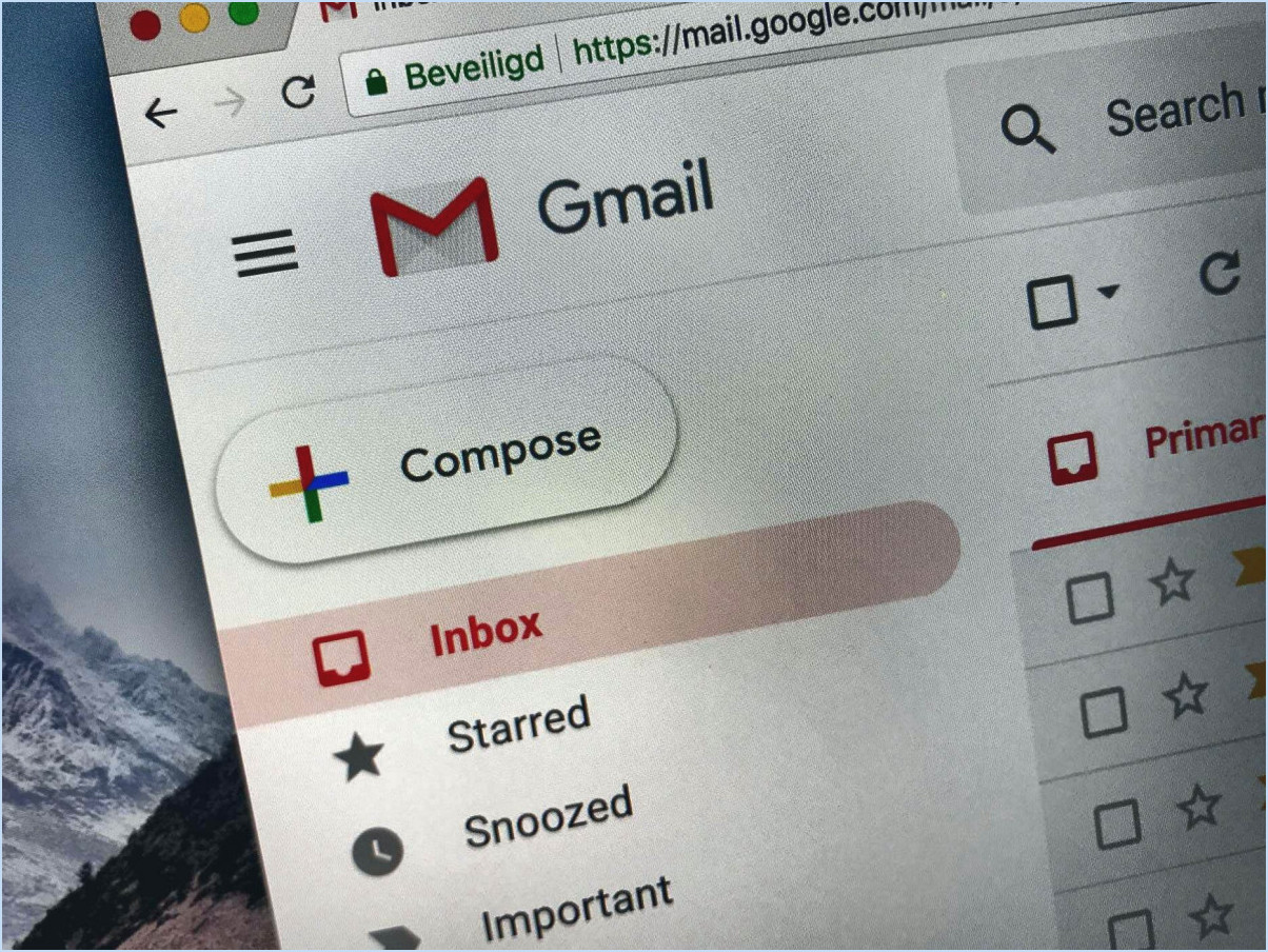 Bloquer quelqu'un sur Gmail pour arrêter le spamming?