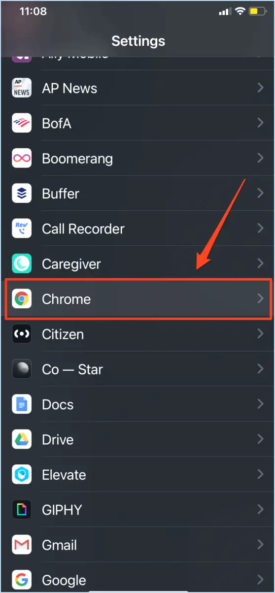 Comment changer le navigateur par défaut sur iOS?