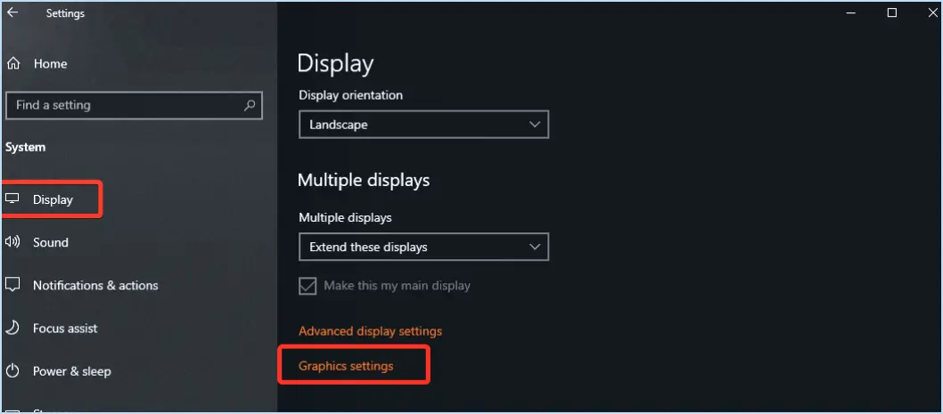 Comment désactiver l'accélération matérielle dans windows 10?