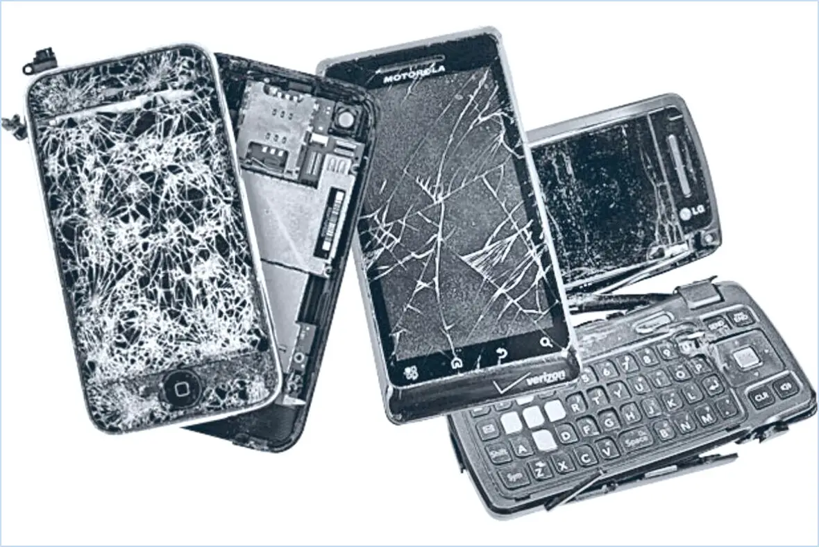 Comment ecoatm sait-il que les téléphones sont fissurés?
