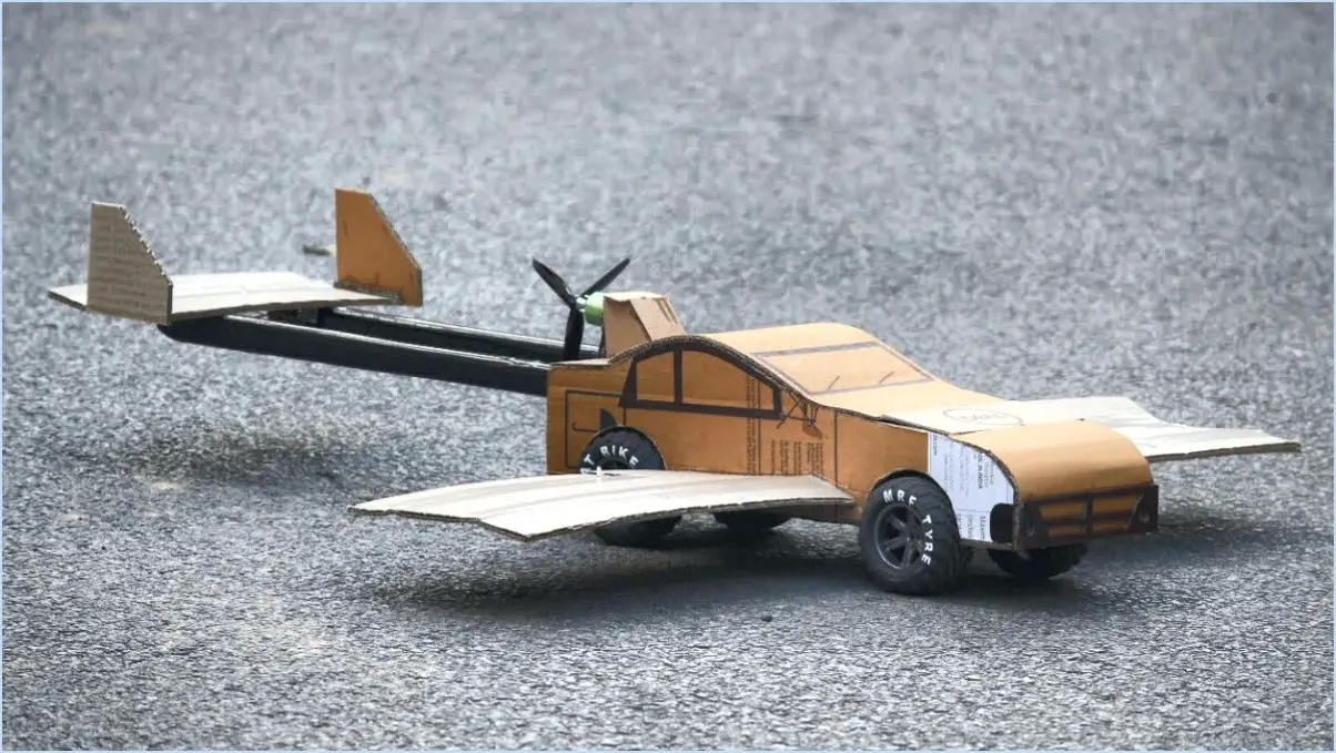 Comment fabriquer une voiture volante?