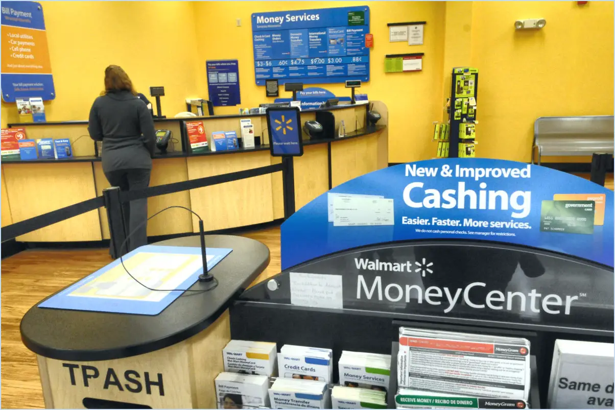 Comment fonctionne MoneyGram chez Walmart?