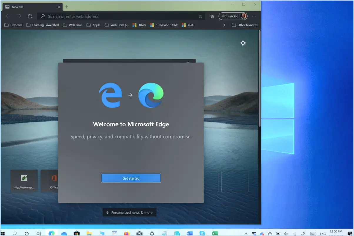 Comment installer microsoft edge sur windows 7 ou windows 8.1?