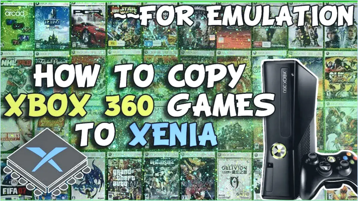 Comment jouer à des jeux copiés sur xbox 360 slim?