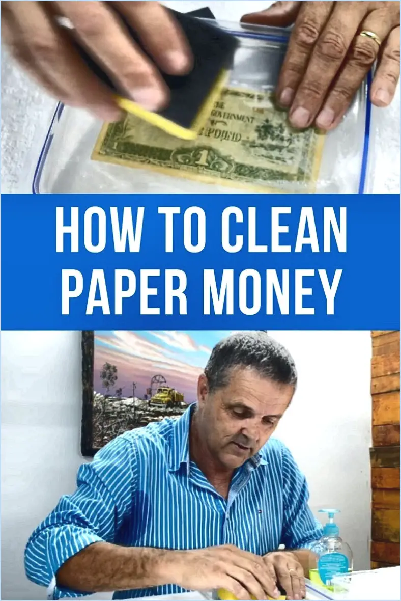 Comment nettoyer de l'argent moisi?