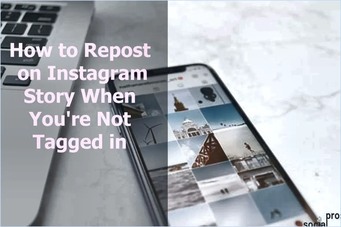 Comment réafficher une histoire d'instagram dans laquelle vous n'êtes pas tagué?