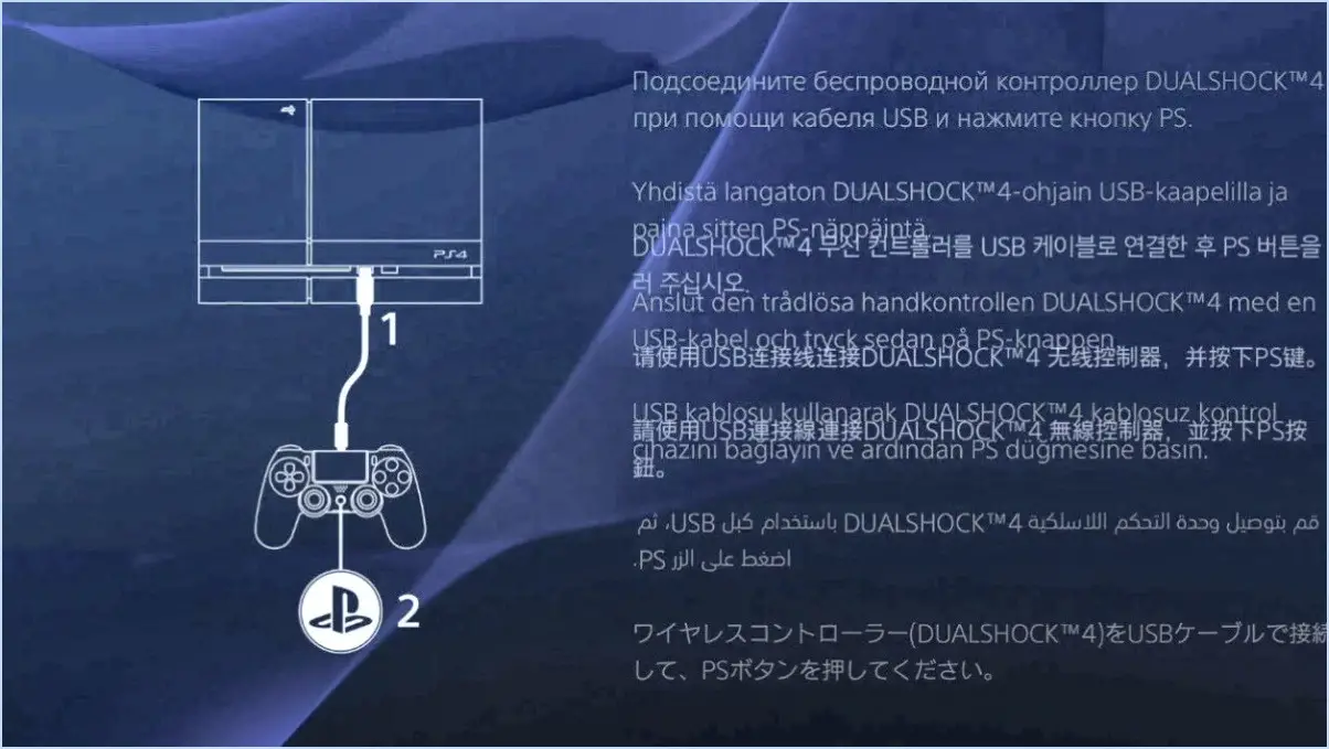 Comment réinitialiser la PS4?