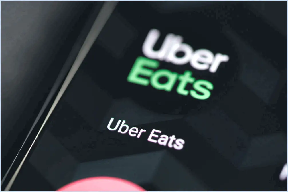 Comment réinitialiser Uber eats?