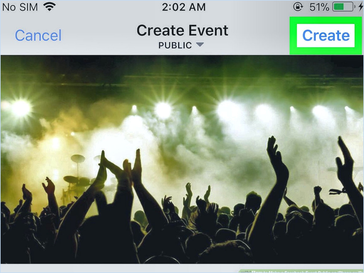 Comment rendre un événement public sur un groupe facebook?