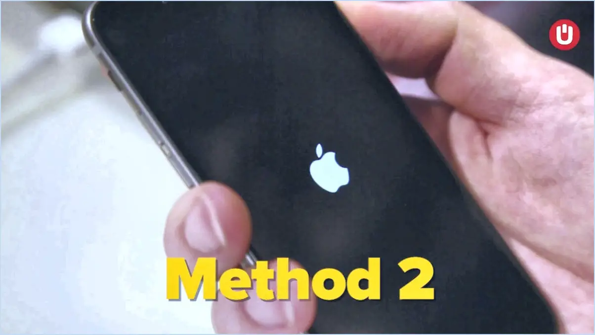 Comment réparer le logo apple clignotant de l'iphone?