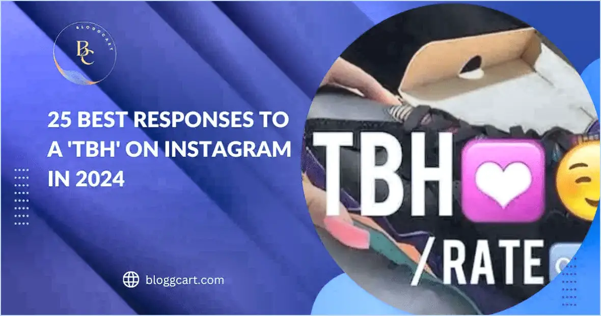Comment répondre à un tbh sur instagram?