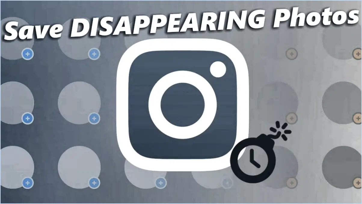 Comment sauver les vidéos qui disparaissent sur instagram?