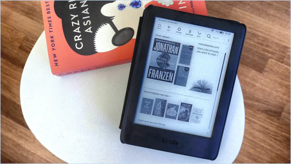 Comment synchroniser kindle avec android?