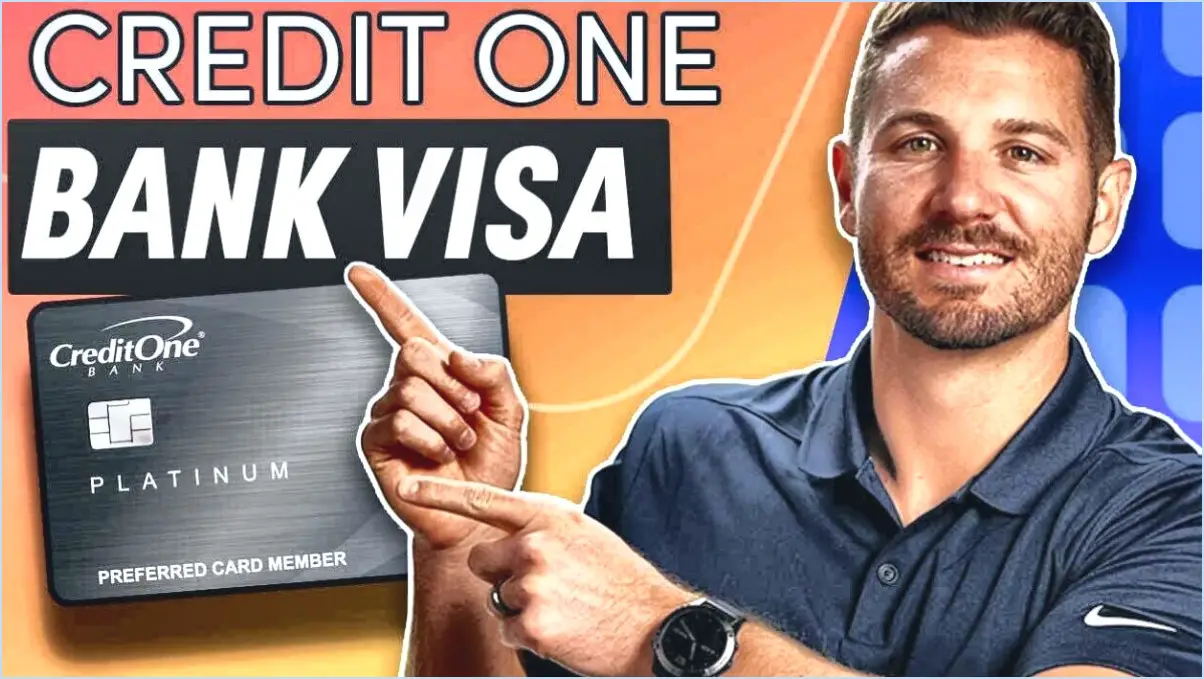 Credit One Bank Platinum Visa pour reconstruire son crédit - Revue complète