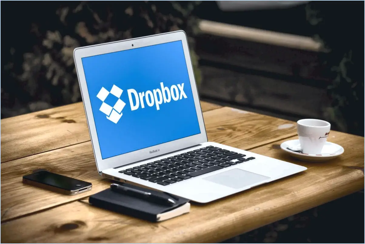 La suppression de Dropbox supprime-t-elle l'ordinateur?