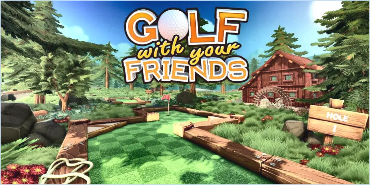 Le jeu de golf avec les amis est-il compatible avec le système xbox pc?
