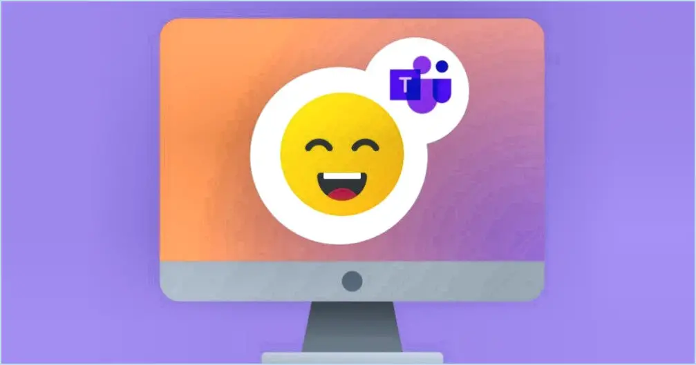 Les Emojis de Microsoft Teams ne fonctionnent pas?