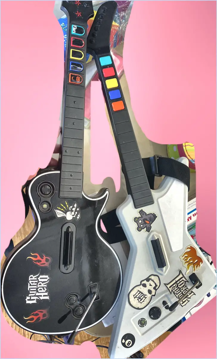 Les guitares des xbox 360 guitar hero fonctionnent-elles sur les xbox one?
