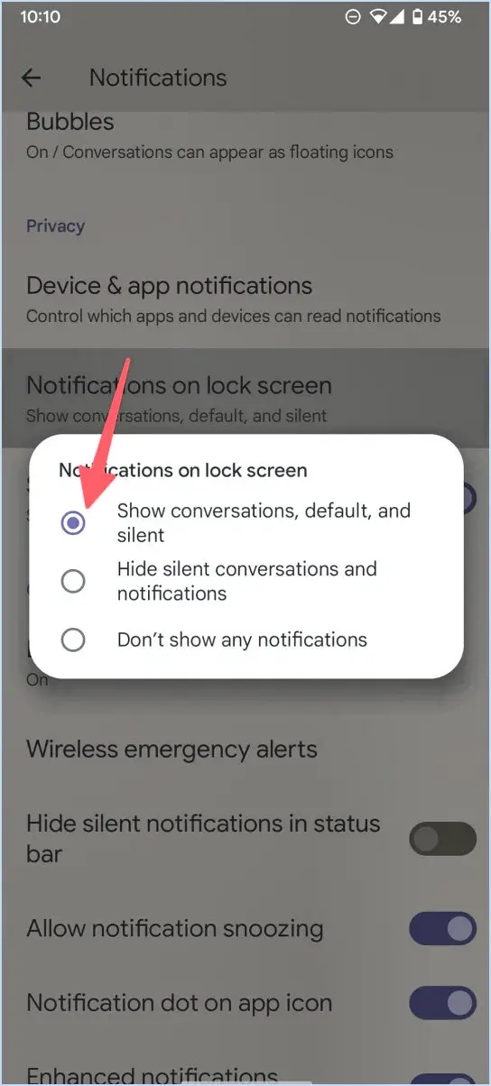 Vous ne recevez pas de notifications Android? Voici comment y remédier