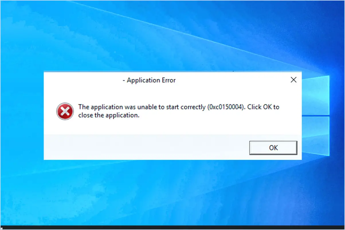 Windows 10 : Corriger 
