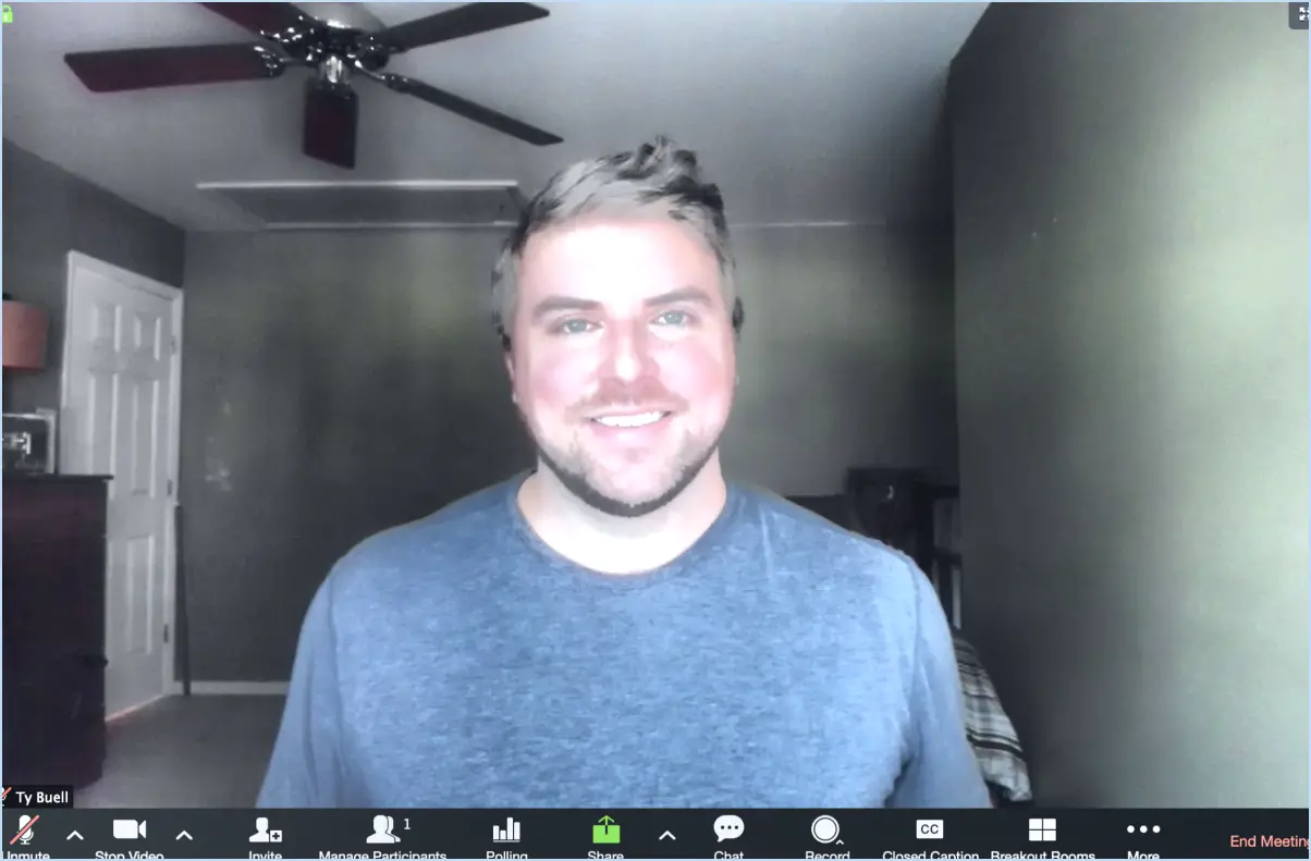 Zoom : Comment augmenter la luminosité de votre webcam?